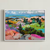 "Cleft for Me" - Art Print in Multi by Jess Franks - Framed Canvas