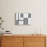 "Edges" - Art Print in Onyx by Bethania Lima - In a Room