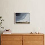 "Dusk In The Chisos" - Art Print in Indigo by Kati Ramer - In a Room