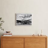 "Missouri" - Art Print in Black & White by Stephanie Nowotarski - In a Room