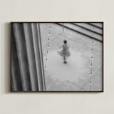 "NobodyWatching" - Art Print in Night Music by Nancy Lindo - Framed