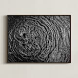 "River Kids" - Art Print in Black and White by Hello Sophie Design Lab - Framed