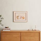 "Woodland Orchestra" - Art Print in Latte by Kartika Paramita - In a Room
