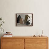 "At The Table 1" - Art Print in Agate by Jennifer Daily - In a Room