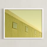 "Telescopic" - Art Print in sunshine by Deborah Chou - Framed