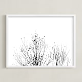 "Fly Fly Away" - Art Print in Night by Karen Kaul - Framed