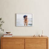 "All Is Quiet" - Art Print in Neutral Skies by Jenni Kupelian - In a Room