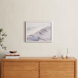 "Cayucos Soft Waves " - Art Print in Original Silver by Lisa Sundin - In a Room