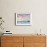 "SoCal Sorbet 4" - Art Print in Sunset by Kamala Nahas - In a Room