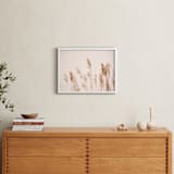 "summer weeds" - Art Print in white by Crystal Lynn Collins - In a Room
