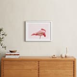 "PINK 3" - Art Print in Elegant Pink by Rega - In a Room