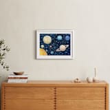 "Solar System" - Art Print in Deep Space by Alexandra Dzh - In a Room