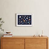"Space Alphabet" - Art Print in Space by Teju Reval - In a Room