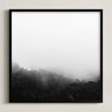 "Bewilder" - Art Print in Black and White by Jessica C Nugent - Framed