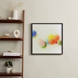 "Sweet Chaos - 2" - Art Print in Robin Egg Blue by Michelee Scott - In a Room