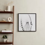 "Rise" - Art Print in Slate Gray by Stacy Kron - In a Room
