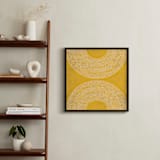 "sunrise sunset" - Art Print in Sunshine by Kerry Doyle - In a Room