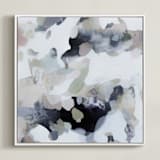 "Old-New" - Art Print in Soft Pastels by Ashleigh Ninos - Framed Canvas