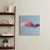 "Cotton Candy Leftovers" - Art Print in Cotton Candy Pink by Cathy Sunu - In a Room