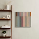 "Piano Bars I" - Art Print in Mauve by Lindsay Megahed - In a Room