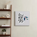 "Fly" - Art Print in Dove by lori jacobs wemple - In a Room