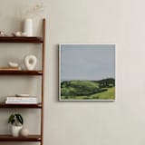 "Rolling Vines" - Art Print in sage by Amanda Phelps - In a Room