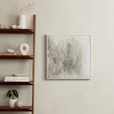 "Rain II" - Art Print in Soothing Greys by Amy Hall - In a Room