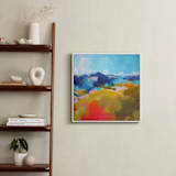 "Blue Ridge" - Art Print in Blue by Jess Franks - In a Room