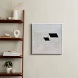 "First Snow" - Art Print in White by Robin Ott - In a Room