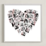 "Filter Heart Snapshot Mix® Photo Art" - Framed Photo in Blush by Minted - Framed