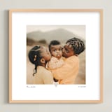"With a Heart: Square Framed Photo" - Framed Photo in Taupe by Laura Hamm - Framed