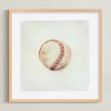 "Lifted Sports 1" - Art Print in Vintage by Kamala Nahas - Framed
