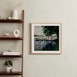 "Color Photography: Lake" - Art Print in Water by Sumak Studio - In a Room