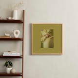 "More Beautiful Than Before" - Art Print in Velvet Saffron by Kelsey Mucci - In a Room