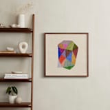 "Prism 1" - Art Print in Rainbow by Kelly Watkins - In a Room
