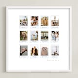 "Framed Photo: Twelve Photo" - Framed Photo in White by Olivia Kanaley Inman - Framed
