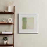 "Quatrain 1" - Art Print in Avocado by Kamala Nahas - In a Room