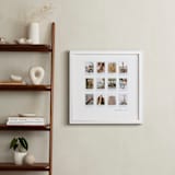 "Framed Photo: Twelve Photo" - Framed Photo in White by Olivia Kanaley Inman - In a Room