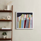 "After Midnight" - Art Print in Midnight Blue by melanie mikecz - In a Room