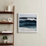 "Beautiful Unrest" - Art Print in Deep Blue by ALICIA BOCK - In a Room