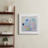 "Snow White" - Art Print in Sky Blue by Shina Choi - In a Room