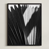 "Palmery 2" - Art Print in Black and White by Catherine Culvenor - Framed