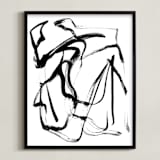 "Arise" - Art Print in Black & White by LaDara McKinnon - Framed