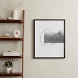 "Abstract drawings I" - Art Print in White by Kirsta Benedetti - In a Room