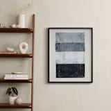 "tonality II" - Art Print in Slate by Sara Hicks Malone - In a Room