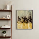 "Bon Voyage I" - Art Print in Bedazzling Grey by Carmen Guedez - In a Room