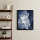 "Window On The World" - Art Print in Stormy Blue by Kelsey Mucci - In a Room