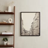 "Montmartre Unique Perspectives" - Art Print in Parisian Limestone by Caroline Mint - In a Room
