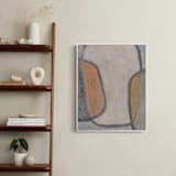 "calm distress" - Art Print in beachy grey by Kate Cawood - In a Room