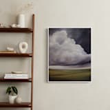 "Amethyst Evening" - Art Print in Amethyst by Mya Bessette - In a Room